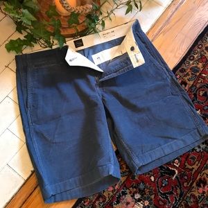 J.Crew Blue Corduroy Shorts